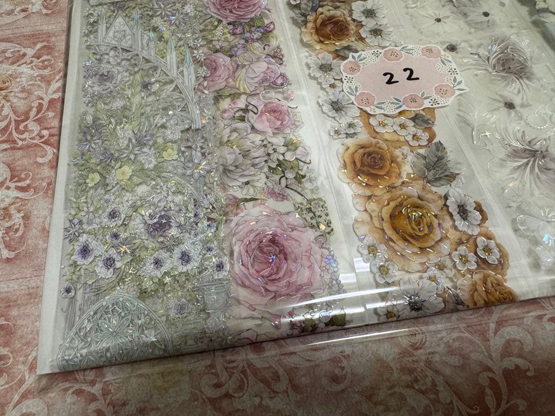 海外 PETテープ マスキングテープ 切り売りセット22