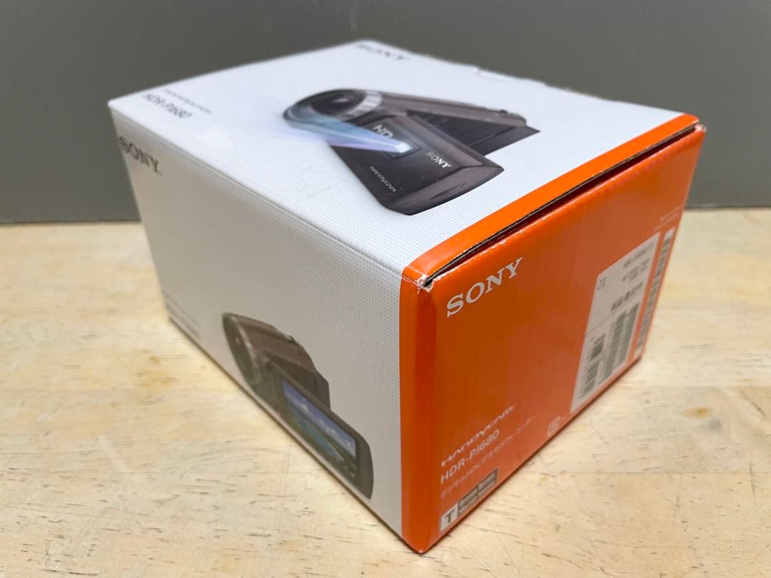 新品未使用SONY HDR-PJ680-TI ビデオカメラ 新品ケース付き
