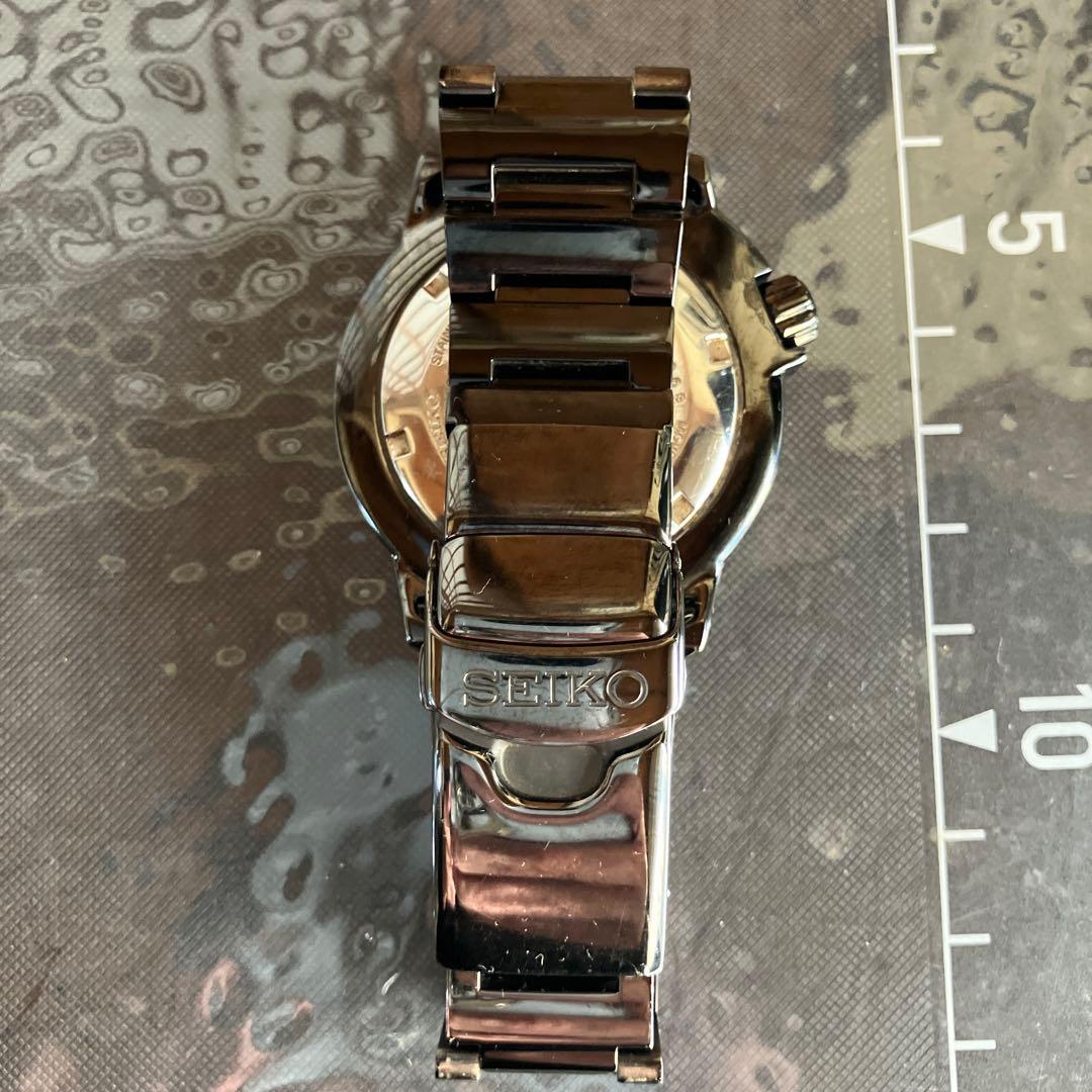 SEIKO ナイトモンスター 7S26-03G0ブラウンレッド