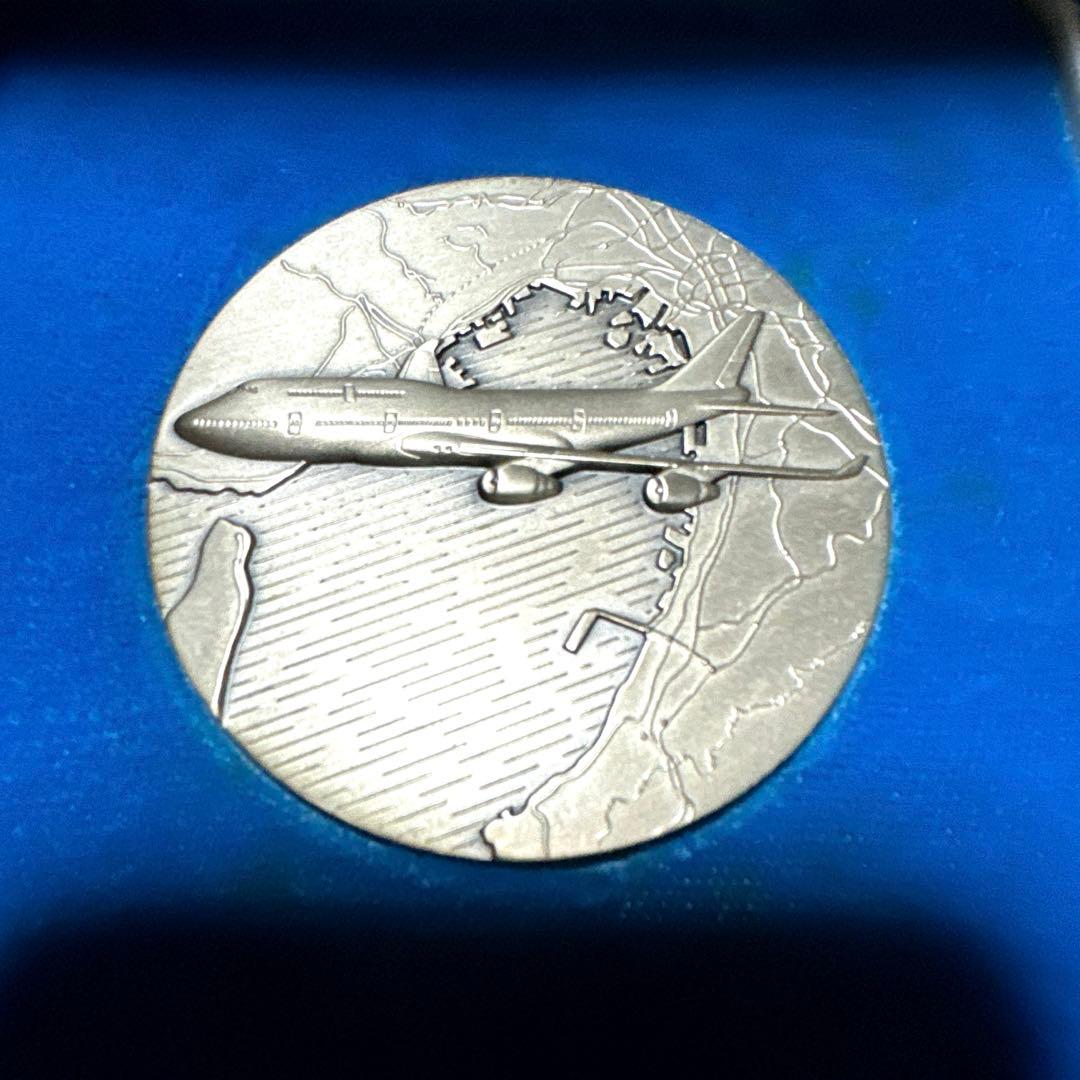 j*n様 関西国際空港 開港記念貨幣 発行記念 純銀 メダル 120g