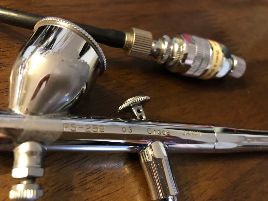 クレオスMr.リニアコンプレッサーL5レギュレータープラチナセット　PS-305