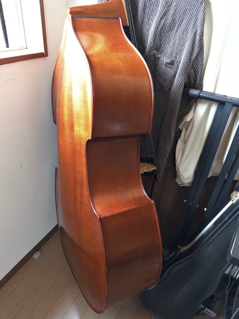 自宅用Gliga Gems Ⅱ G/Cコントラバス(国内4/4サイズ)