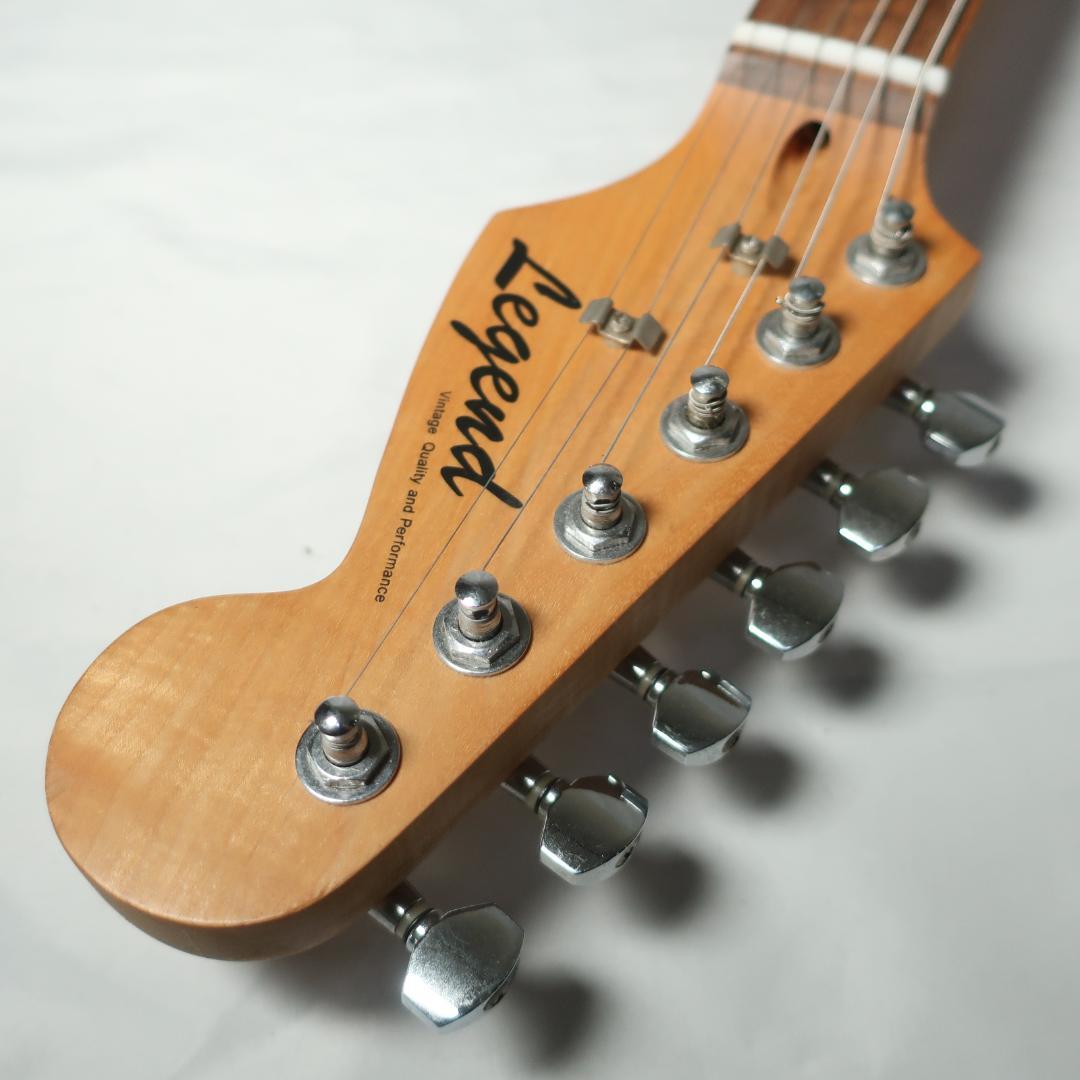 Legend ストラトキャスタータイプ エレキギター 3トーンブラウン