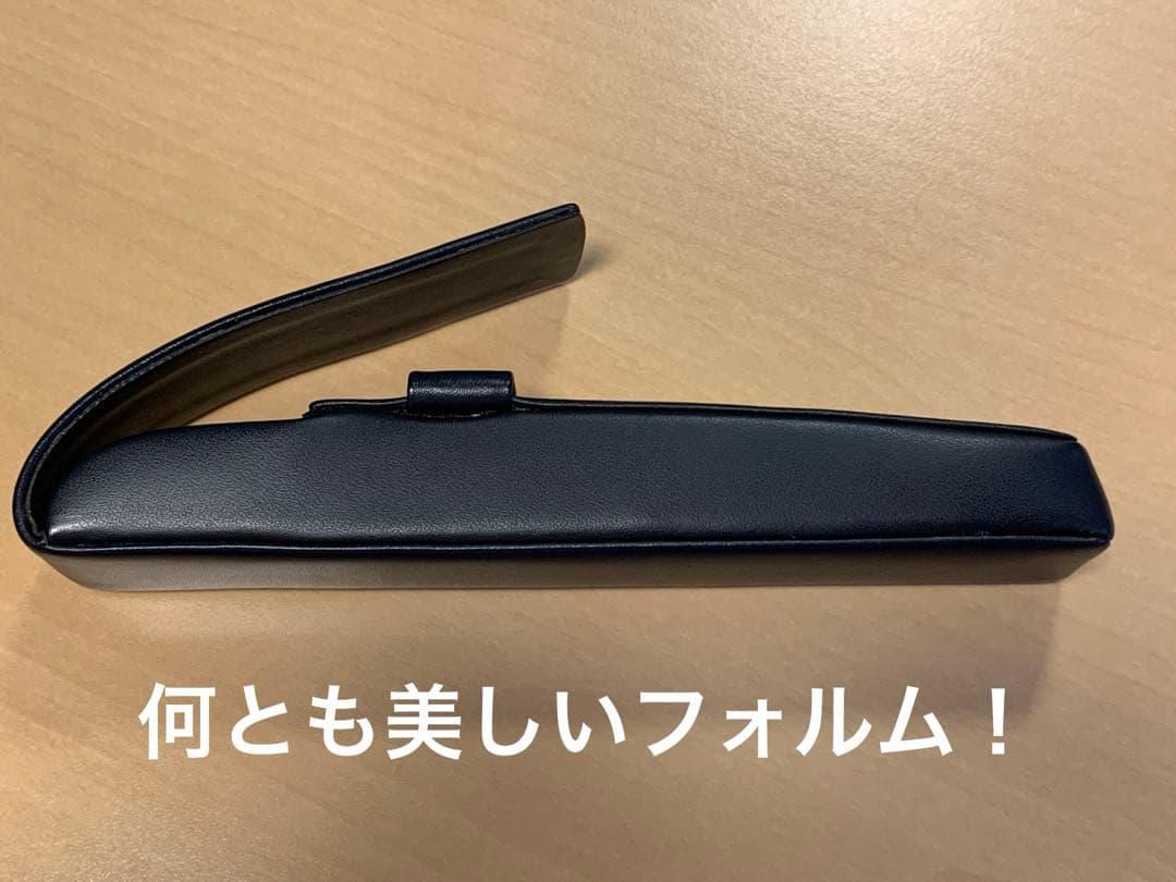【希少】美しいフォルム！　ヴァルドマン 1本挿ペンケース　本革