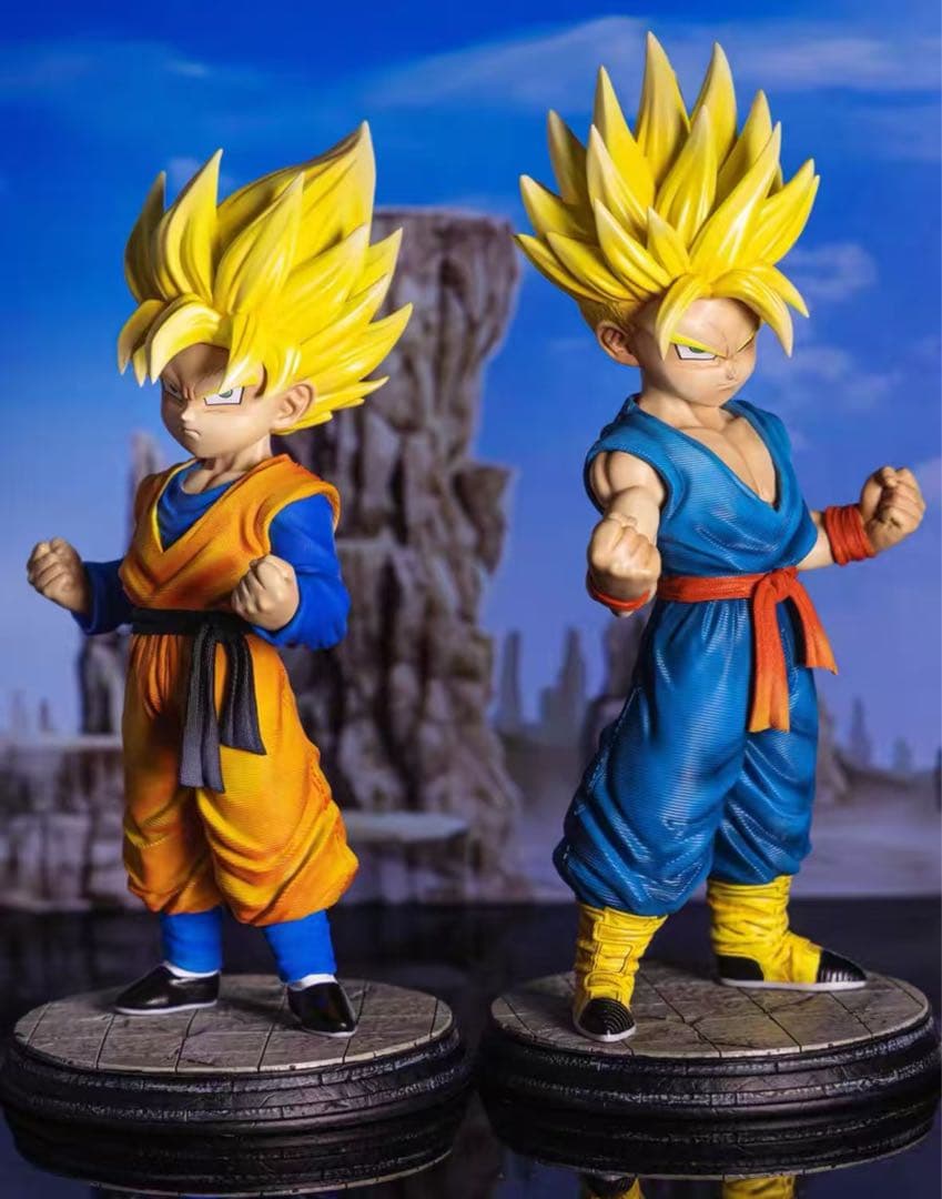 ドラゴンボール ゴテンクス ガレキ ガレージキット スタチュー X①①