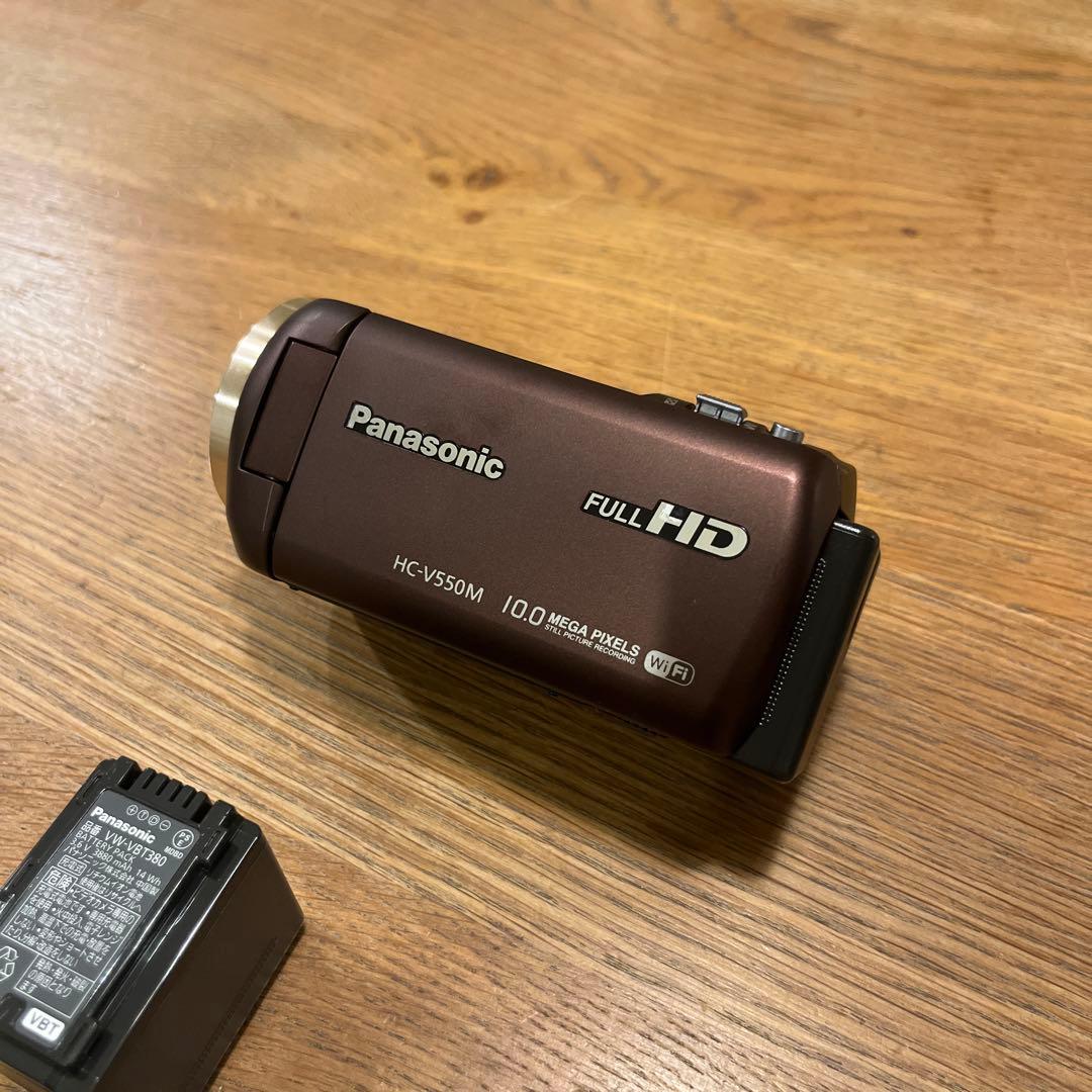 【値下げ】Panasonic HC-V550M ビデオカメラ