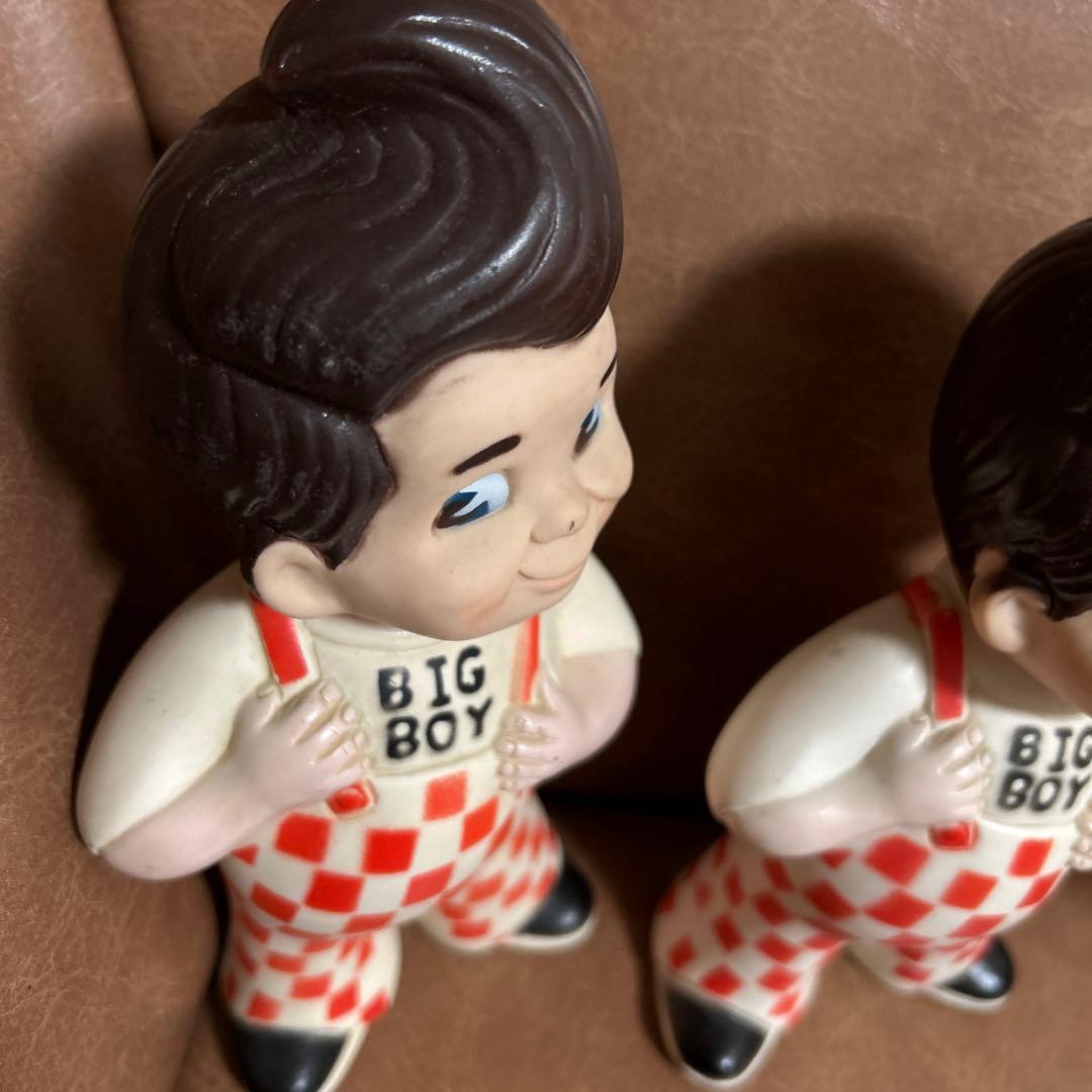 ビンテージ*1973年製 ビッグボーイ貯金箱　Big Boy 二体アメリカン雑貨