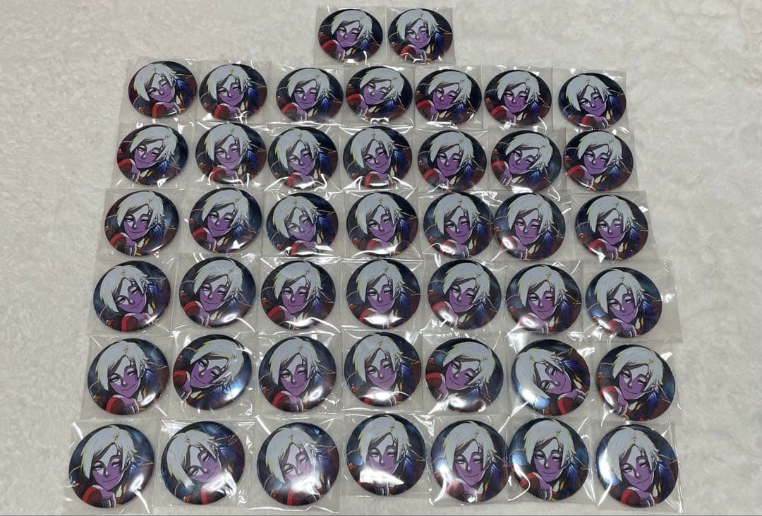 ブルーロック展　ミヒャエル・カイザー　缶バッジ　ブルロ展　カイザー