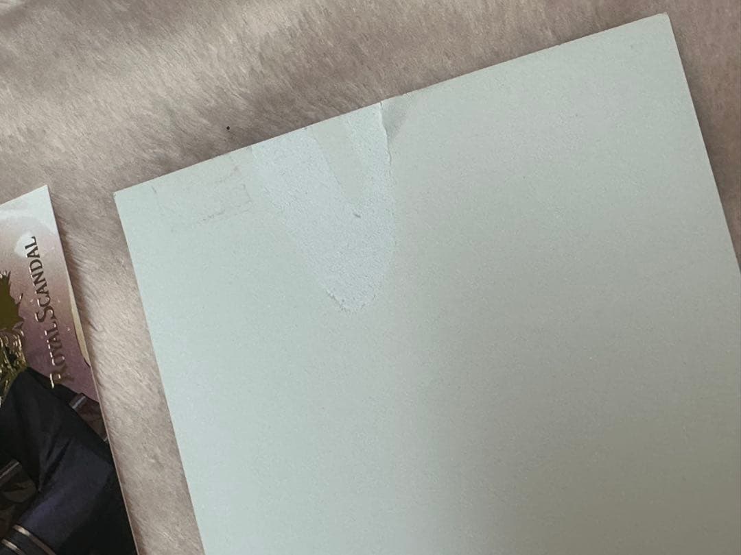 【入手困難】ロイヤルスキャンダル　箔押し　ポストカード　全種