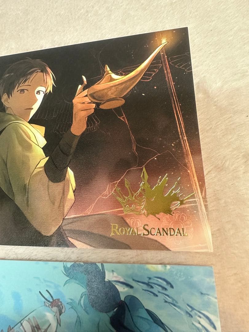 【入手困難】ロイヤルスキャンダル　箔押し　ポストカード　全種