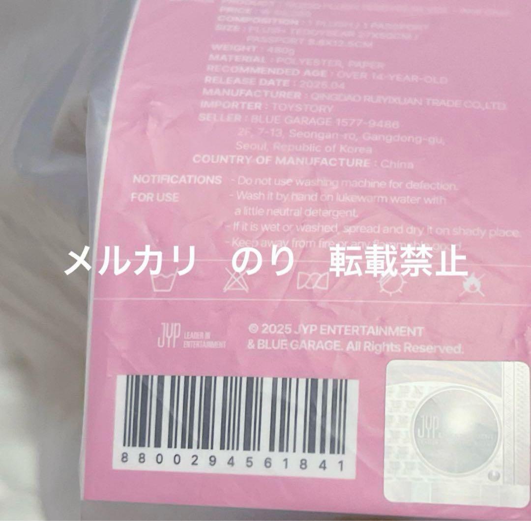 StrayKids SKZ 5’clock テディベア ぬいぐるみ バンチャン