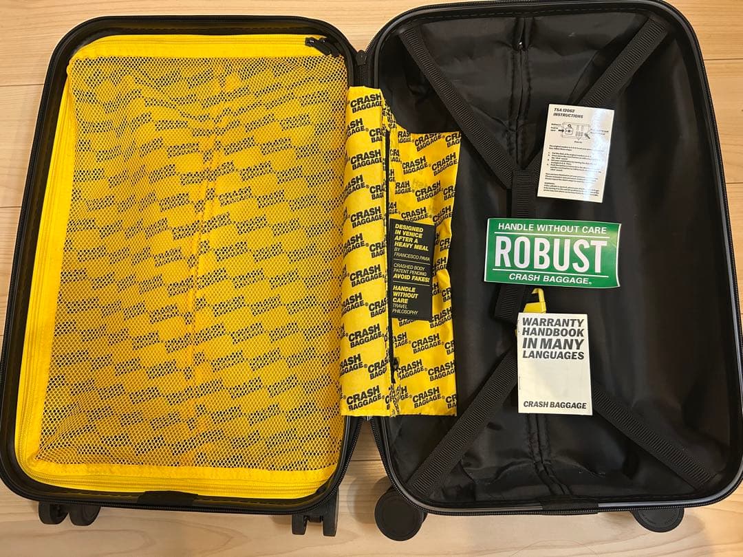 【希少】CRASH BAGGAGE キャリーケース Sサイズ（40リットル)
