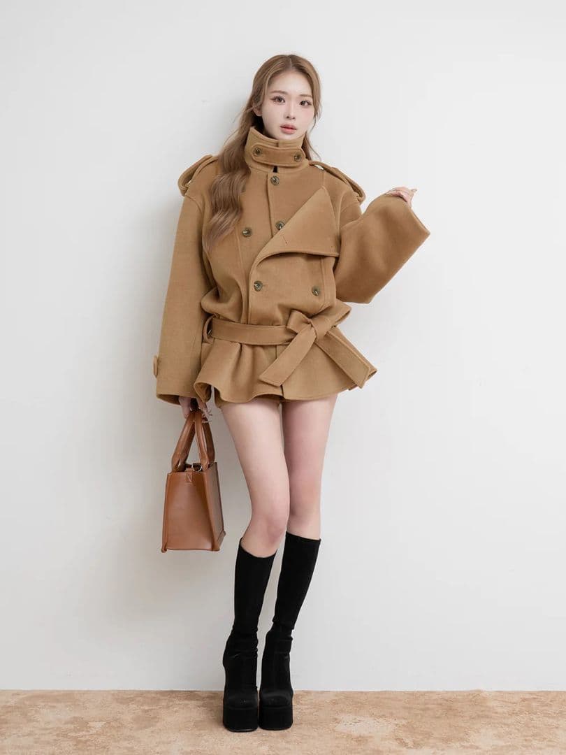 【新品未開封】Darich ダーリッチ ドロップショルダージャケットコート