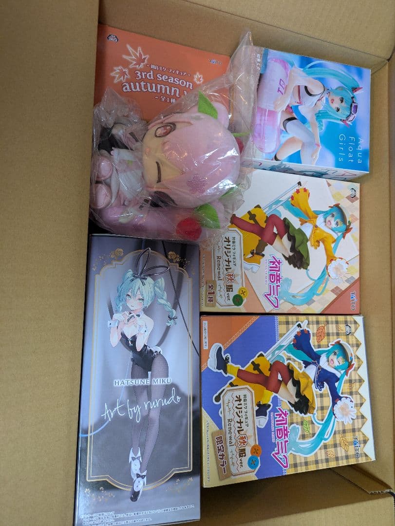 初音ミク　プライズフィギュア　8点+オマケ　まとめ売り
