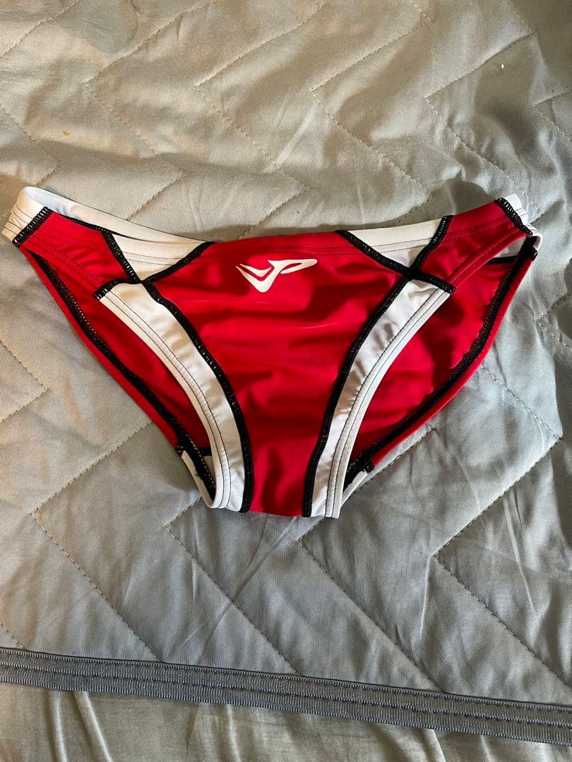 Jump 競泳用水着 レッド/ホワイト