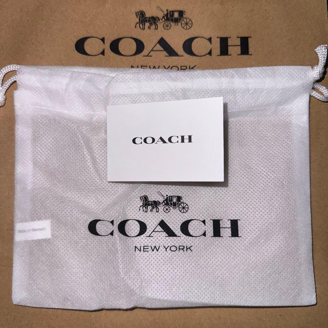 COACH キーケース レザー ブラック コーチ 新品未使用品