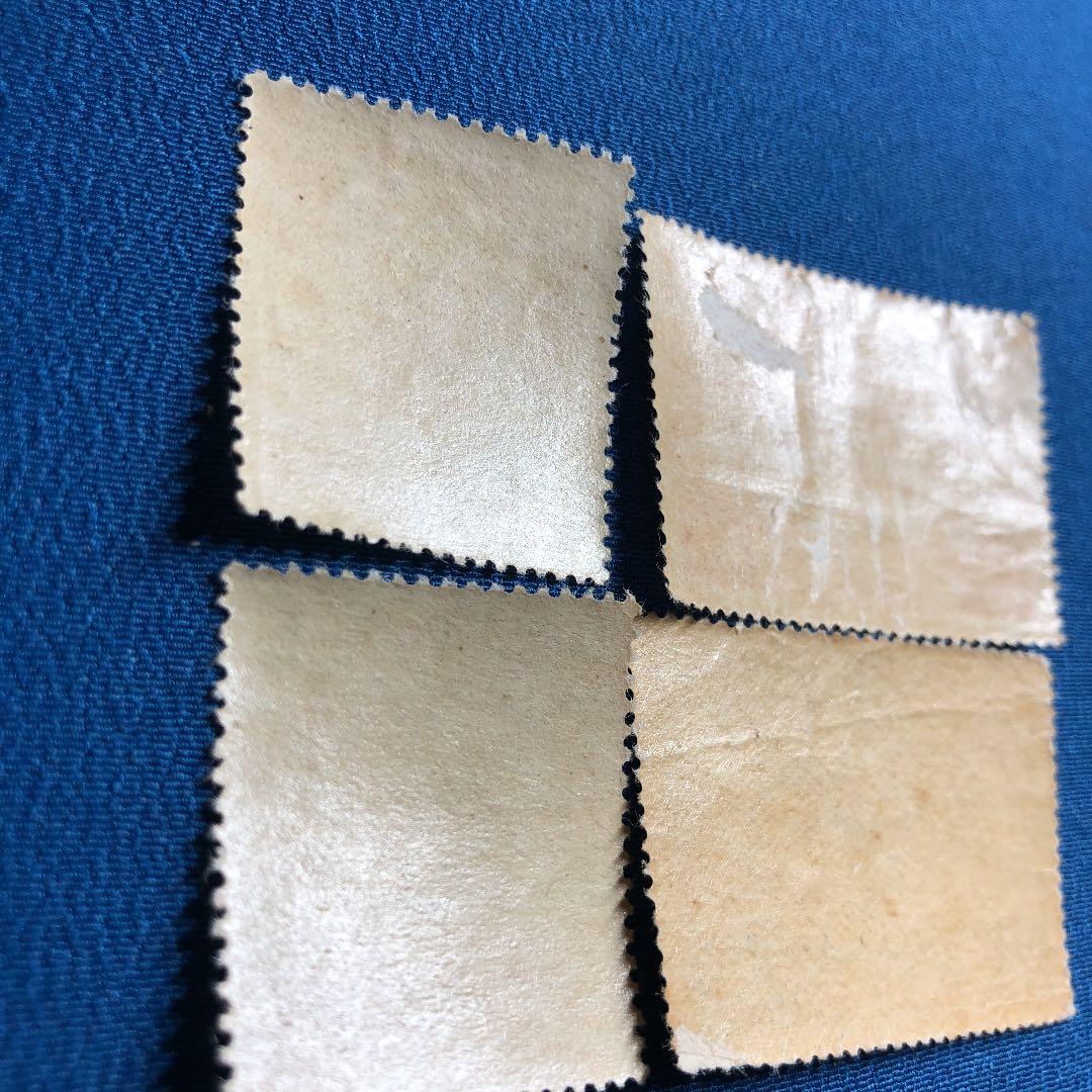 カタログ価56,800円！昭和2年 万国郵便連合（UPU）加盟50年記念切手4種