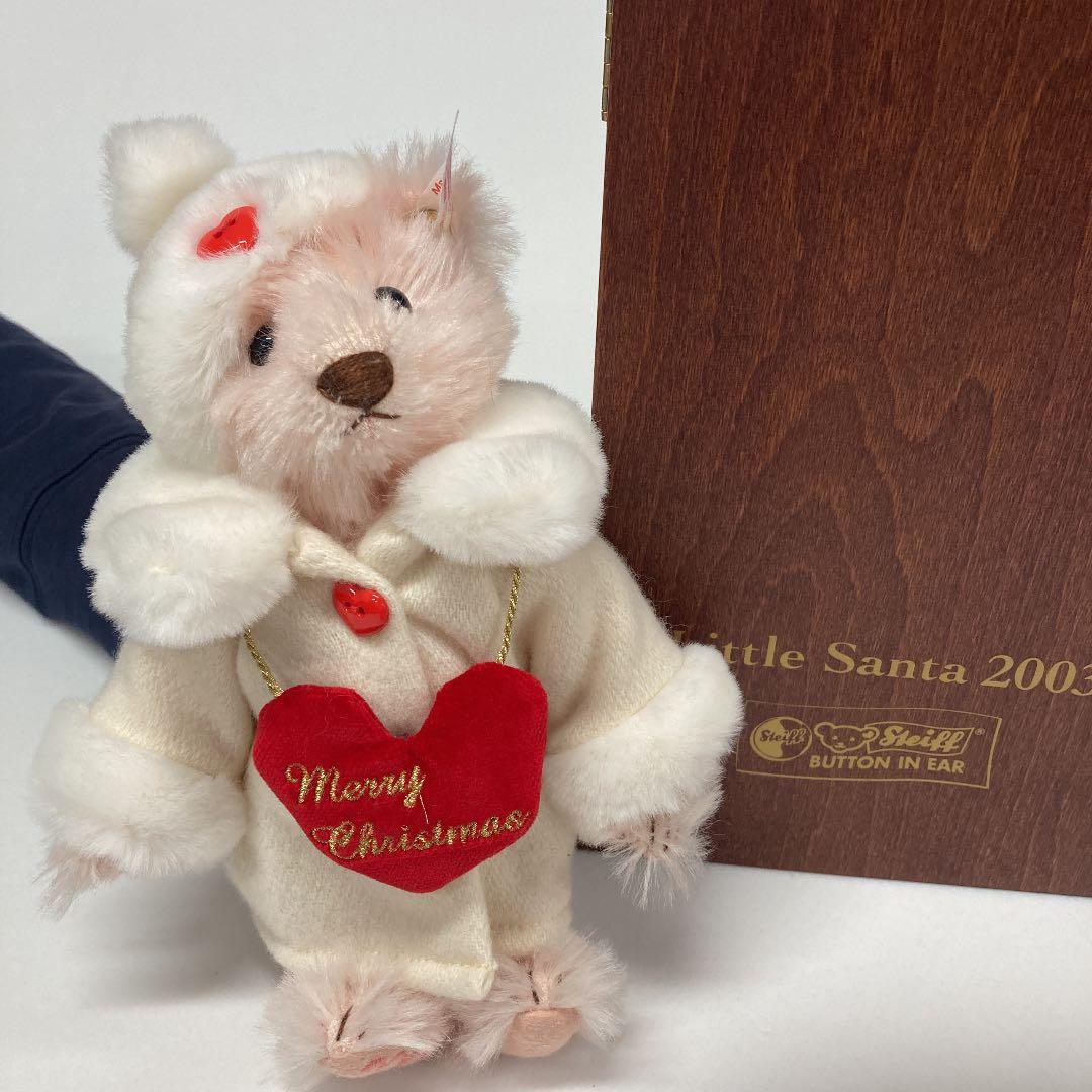 Steiff Little Santa 2003 ぬいぐるみ　サンタベア