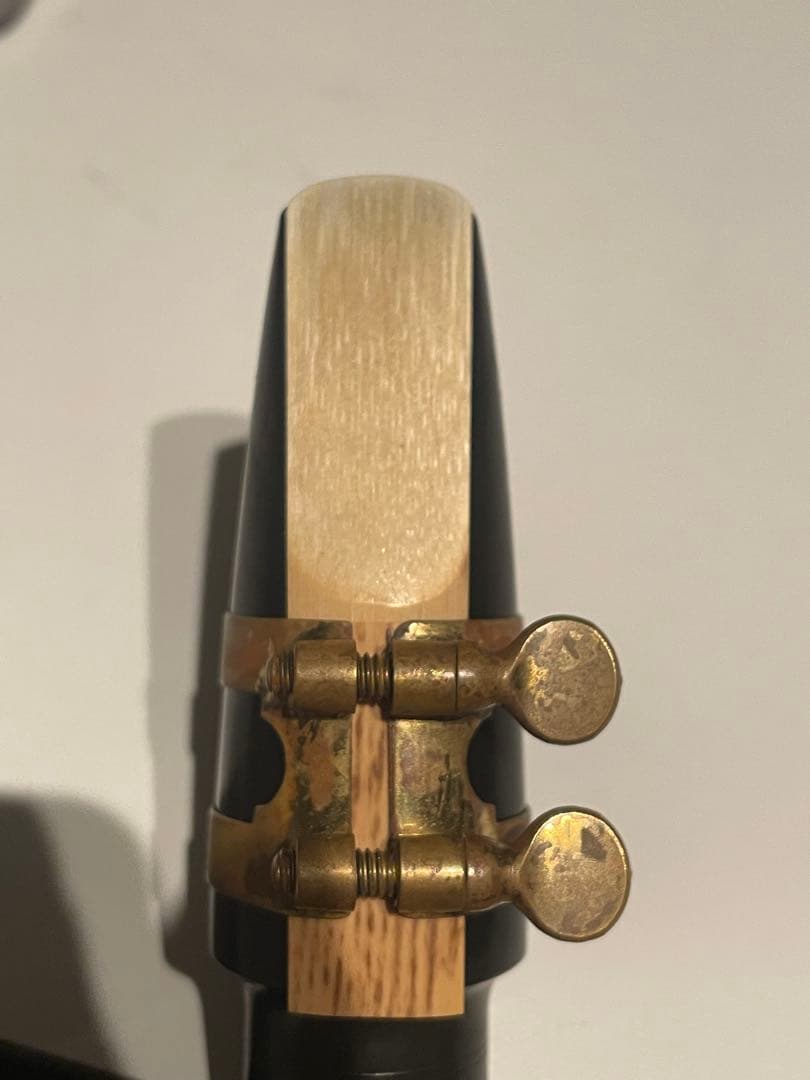 ヴィンテージ　アルトサックス用リガチャー　Martin・Connタイプ