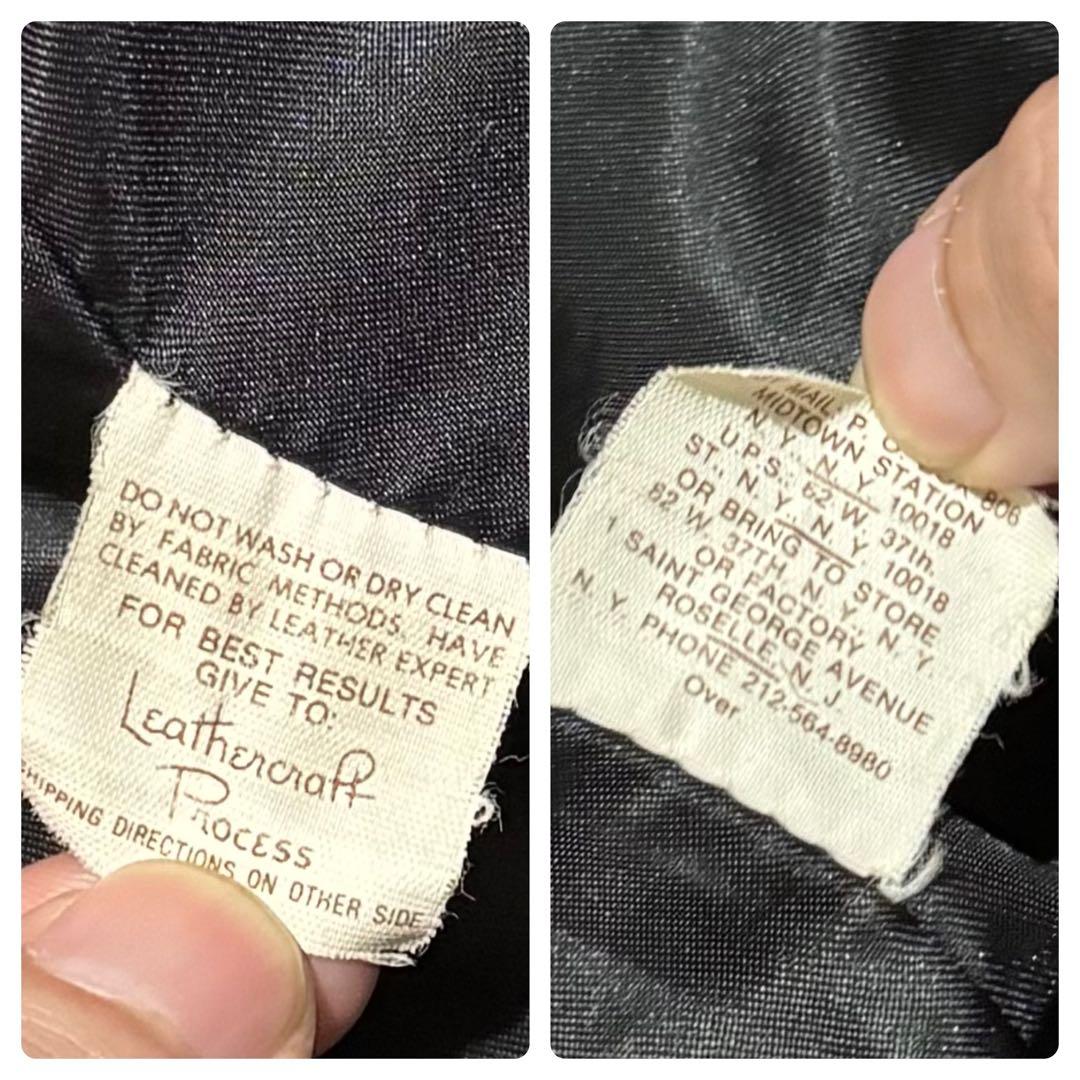 70s 80s Schott WESTERN スエードレザートラッカージャケット