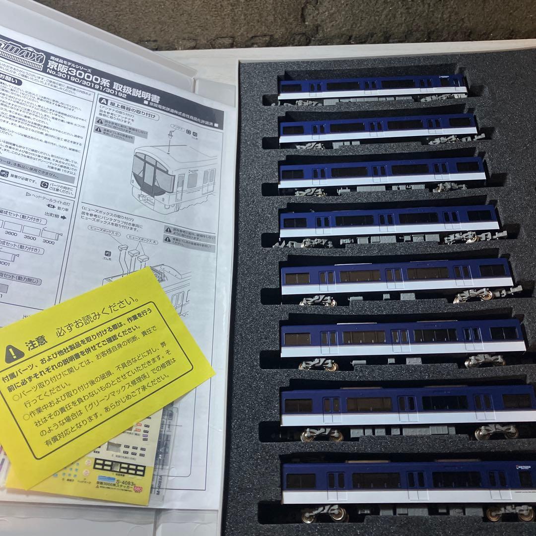 グリーンマックス　京阪3000 快速特急洛楽　ジャンク品