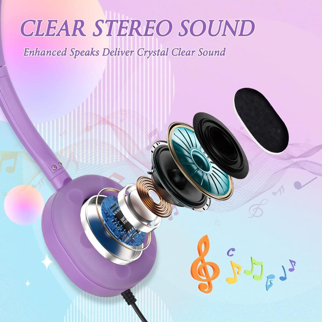 キッズ ヘッドフォン バルク 50個パック クラスセット 学生 子供 幼児