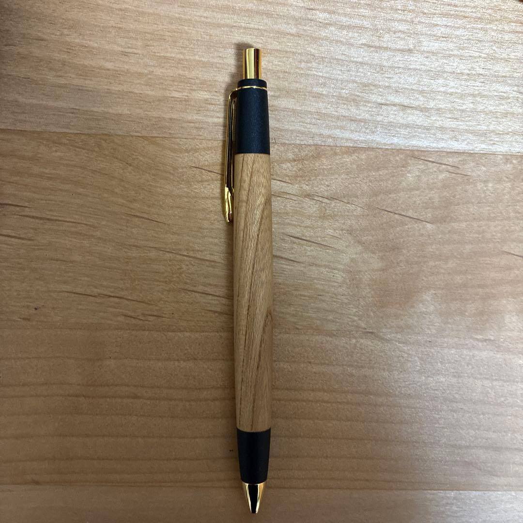 ボナンペン 欅 真鍮金具 シャープペンシル