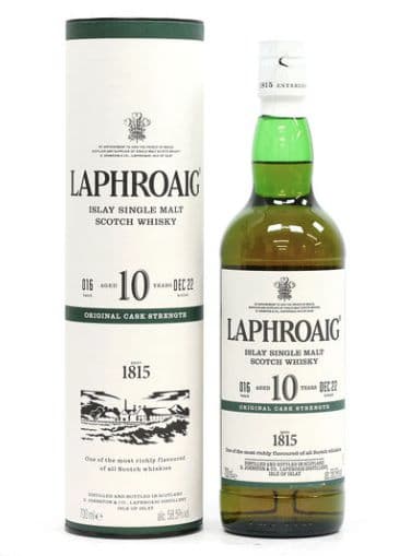 【新品・未開封】ラフロイグ 10年 オリジナルカスクストレングス バッチ 016