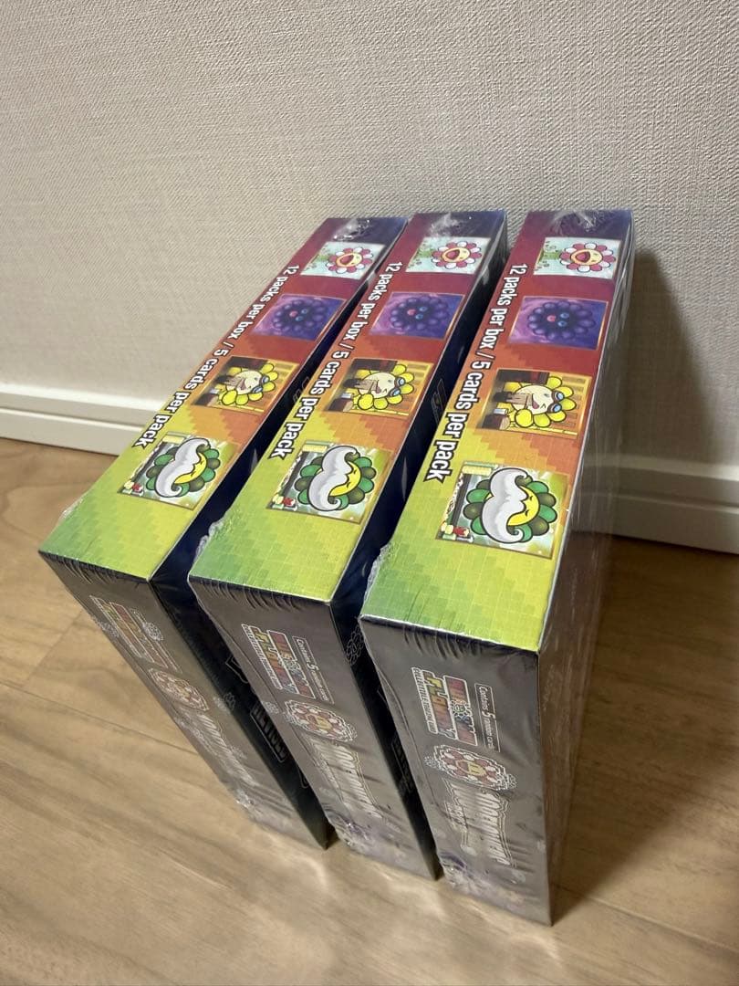 村上隆 108フラワーズ 108FLOWERS REVISED 英語版 3BOX