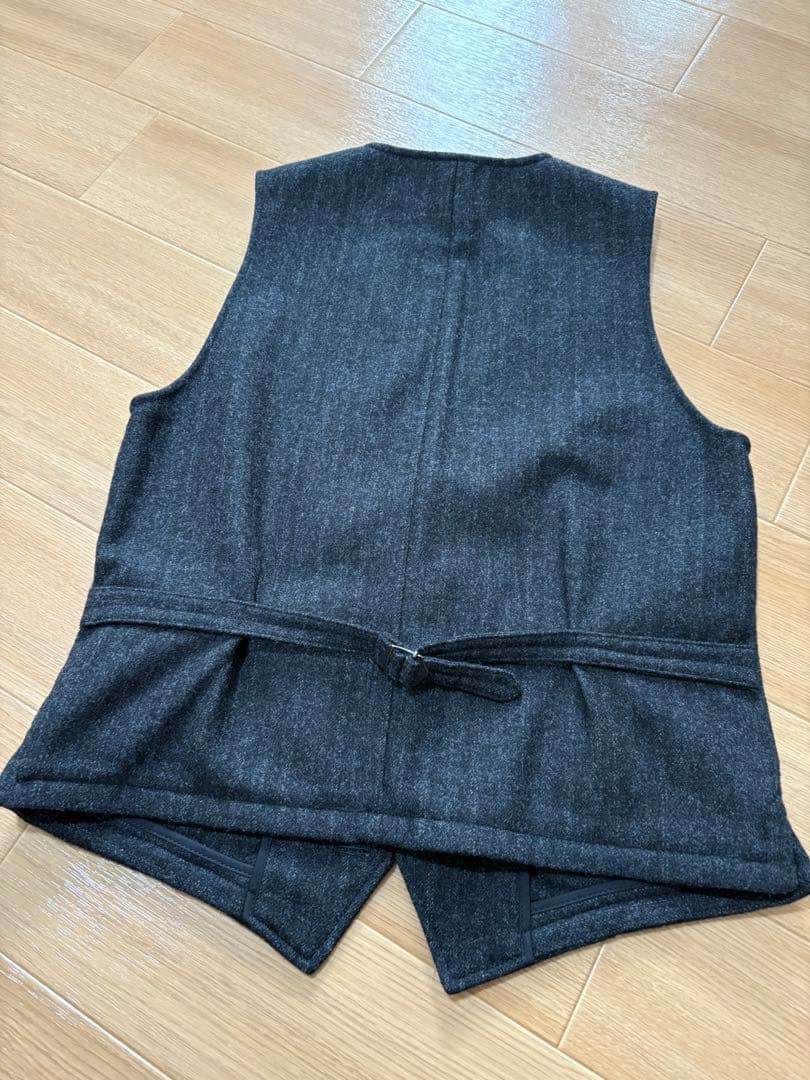 未使用　トラディショナルウェザーウェア　フォックスフランネル　ウールベスト　34