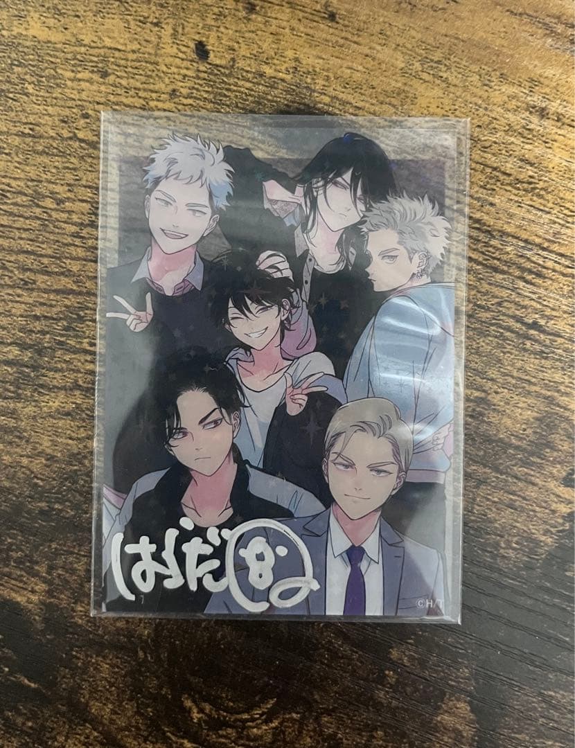 はらだ Qpa EXPOホログラムクリアカード 2025 大阪 直筆サイン