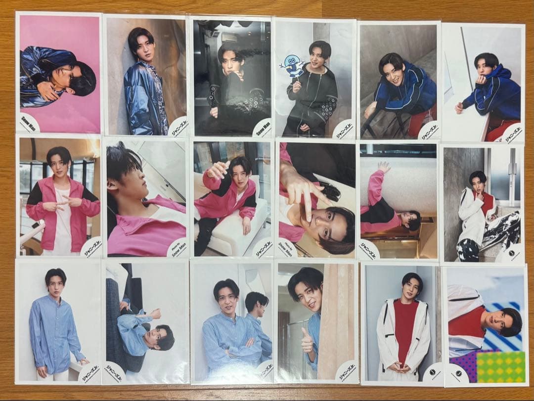 Man 目黒蓮 公式写真 フォトセ セットまとめ売り