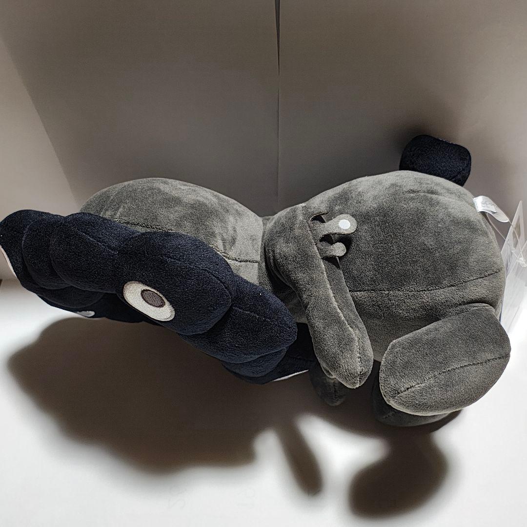 黒ミャクミャク お手玉風ぬいぐるみ黒 M