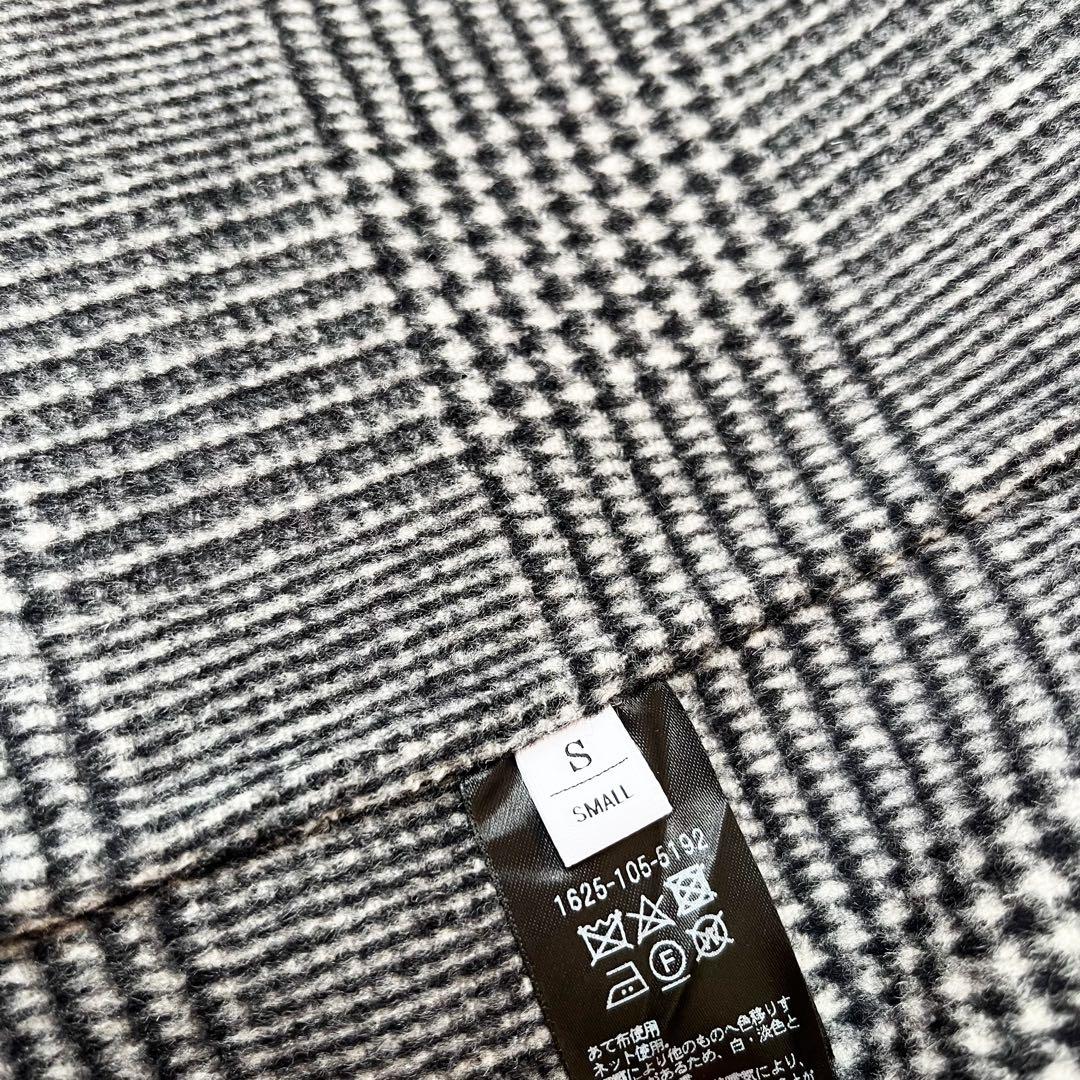 専用24年 BEAUTY&YOUTH リバーコート 千鳥格子 ダブルフェイス