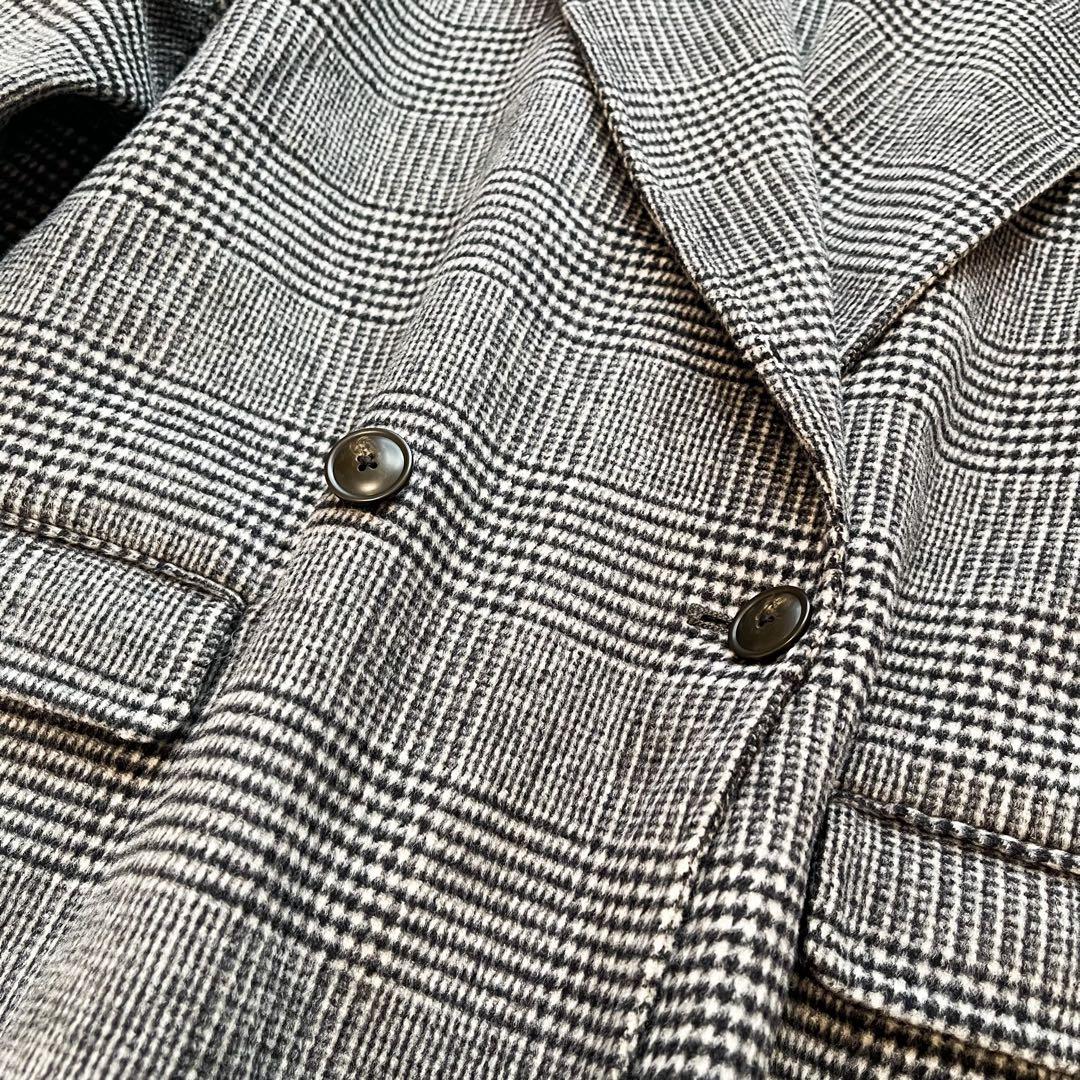 専用24年 BEAUTY&YOUTH リバーコート 千鳥格子 ダブルフェイス