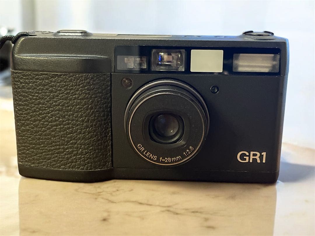 T*\様 ■RICOH リコー GR1 コンパクトフィルムカメラ ブラック