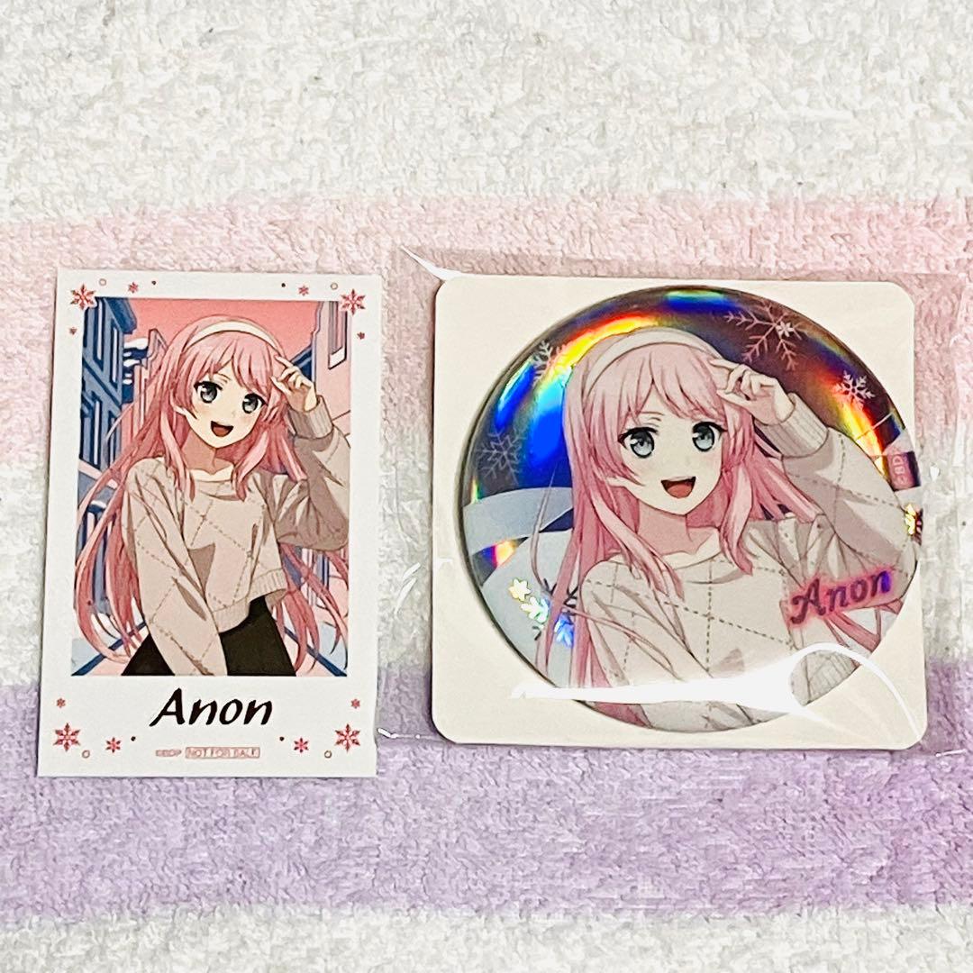 gigo限定　千早　缶バッジ　フォトカード　バンドリ