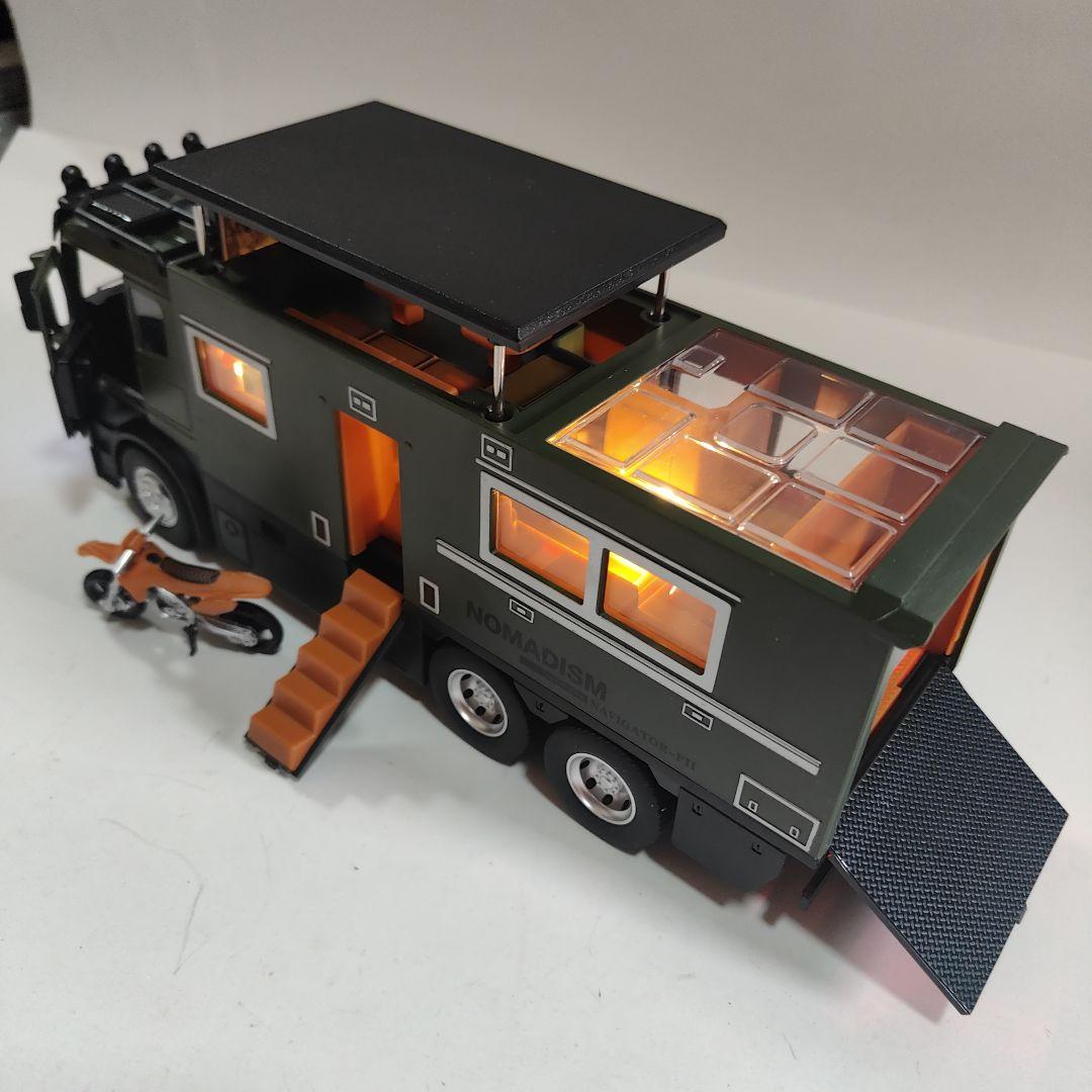 絶対希少 1/18 大型メルセデスベンツ トラック型キャンピングカー