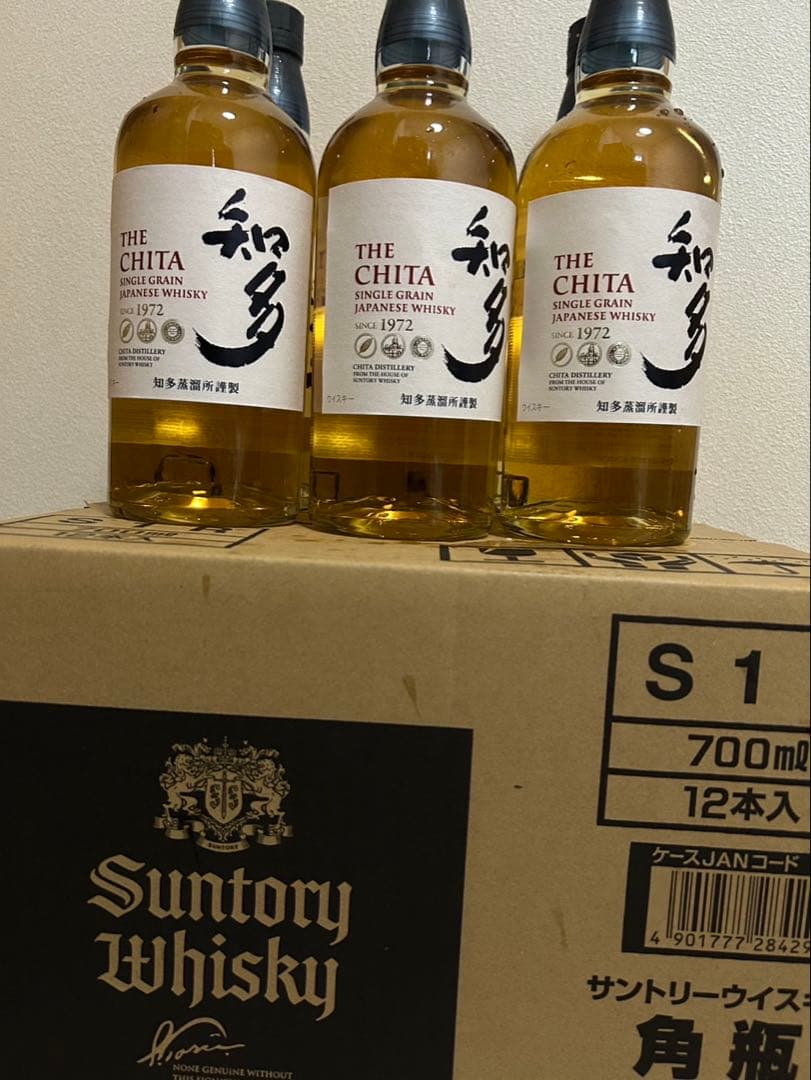サントリー角x12本 サントリー知多x6 新品、未開封