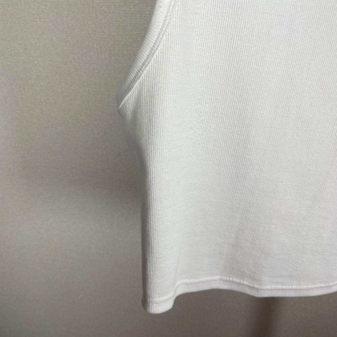 SURGERY サージュリー メタルクローバーロゴ クロップド ノースリーブ