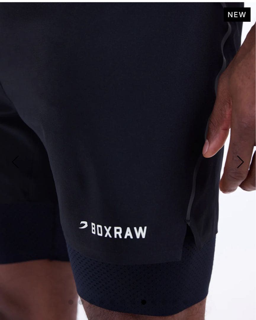 BOXRAW 新品 スパーリングクラブ 2イン1ショーツ