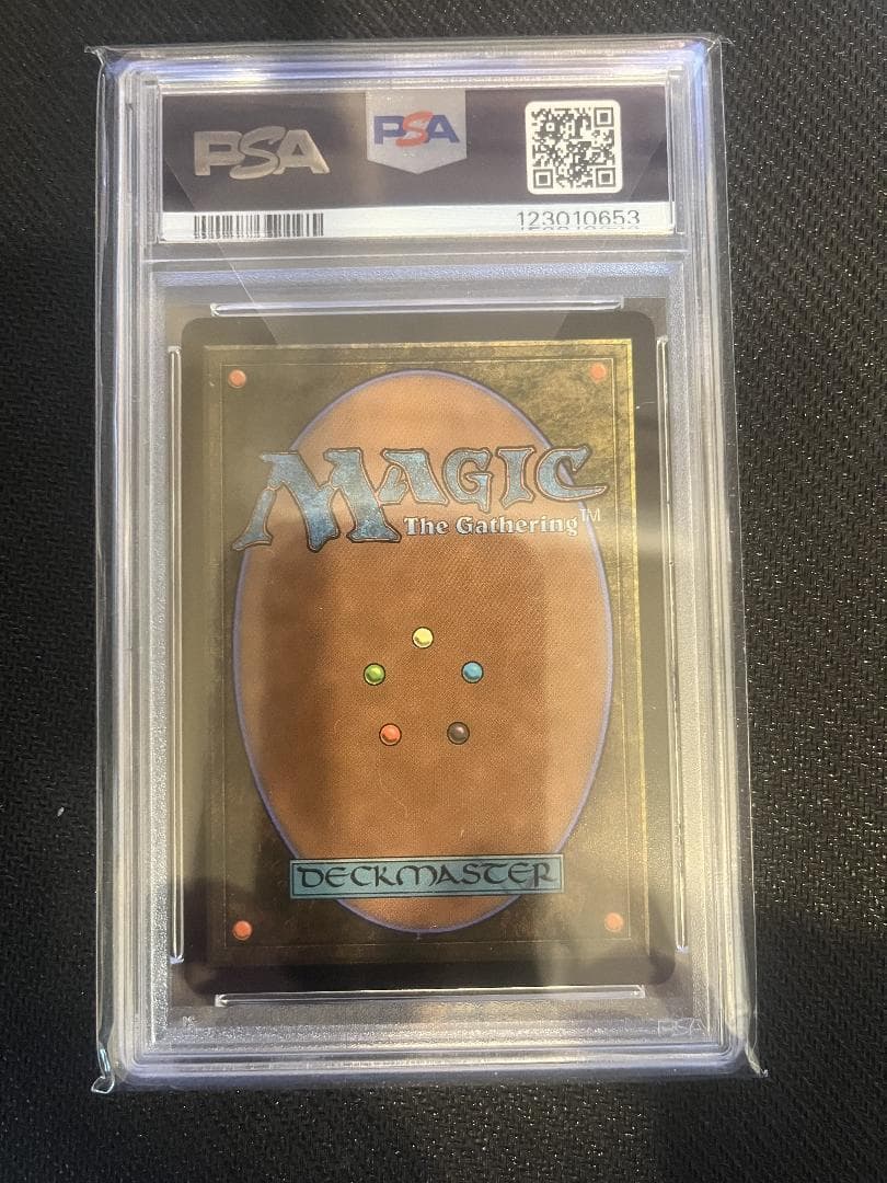 MTG 迷える黒魔導士、ビビ (英)(拡張アート)(FOIL)　PSA10