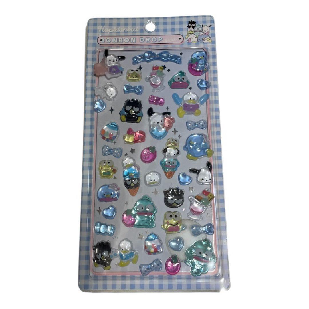 ✨️正規品✨️ボンボンドロップシール サンリオ ぷくぷく 立体 8枚セット キティ