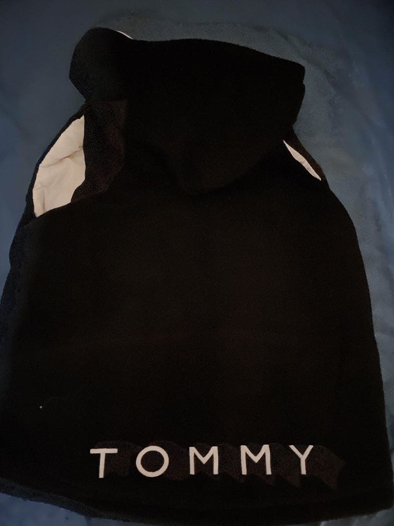 golf リバーシブル レディース フード付ダウンベスト 黒白