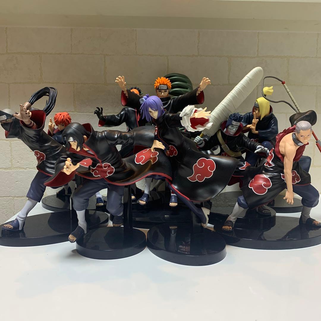 NARUTO 疾風伝 フィギュア 暁 10点セット