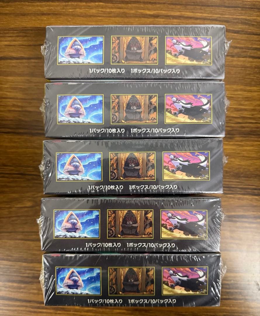 ポケモンカード　MEGAドリームex 5BOX シュリンク付き