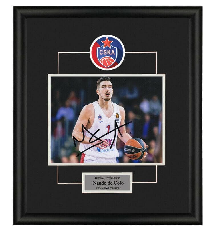直筆サイン入り写真 ナンド・デ・コロ PBC CSKAモスクワ SA鑑定済