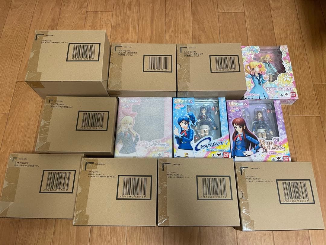 【年内処分】アイカツ　S.H.Figuarts フィギュアーツ　まとめ売