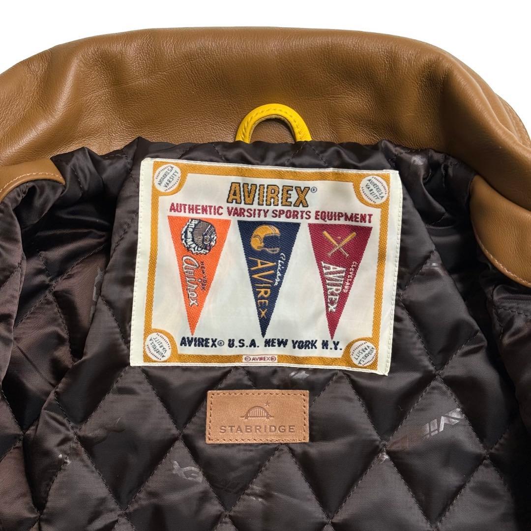 AVIREX × STABRIDGE VARSITY JACKET XL