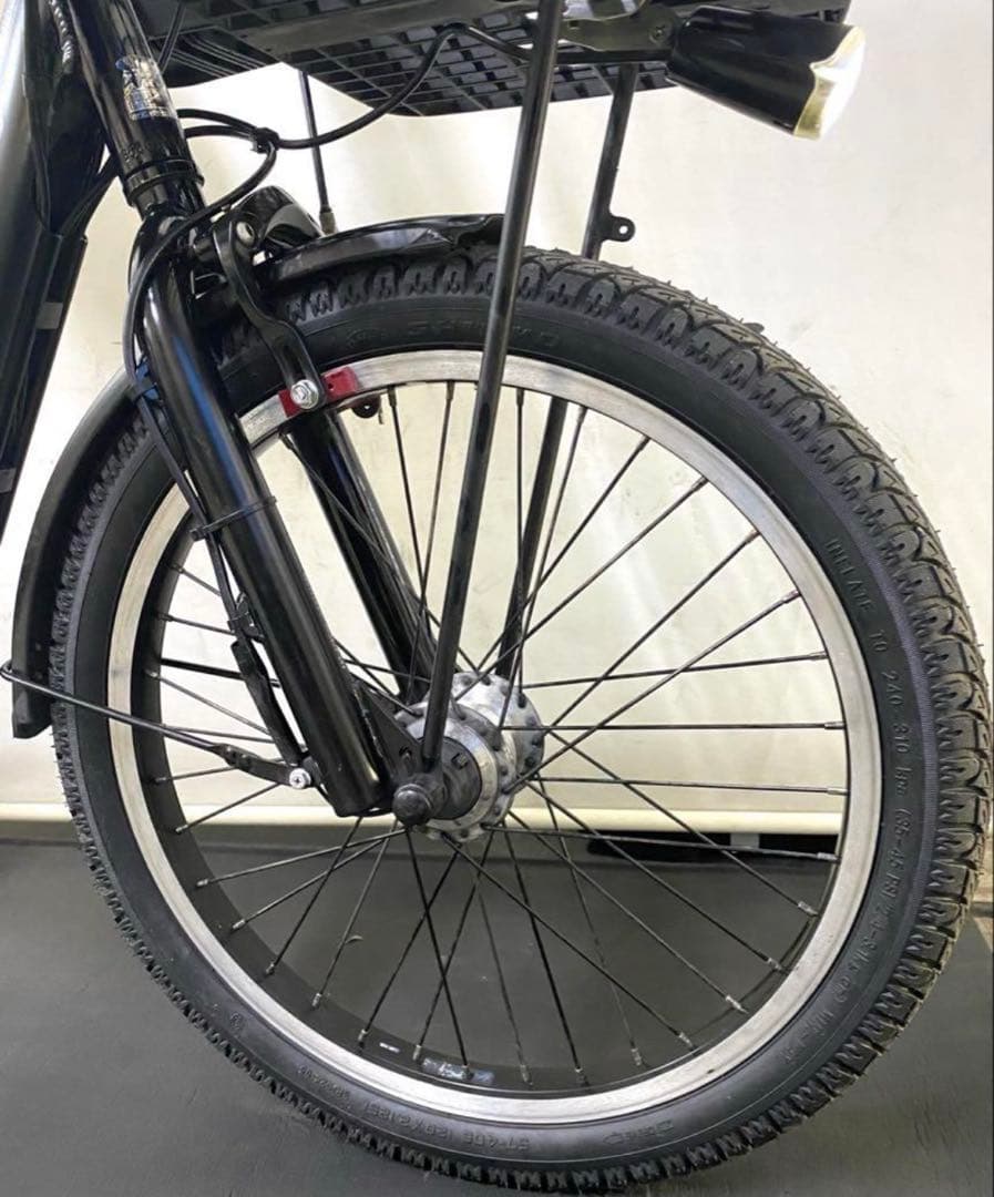 1年保証 パナソニック　ギュットアニーズ　20インチ　黒色　電動アシスト自転車